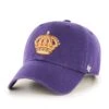 '47 BRAND Los Angeles Kings 47 Brand NHL Clean Up Vintage Adjustable Hat 2 '47 BRAND Los Angeles Kings 47 Brand NHL Clean Up Vintage Adjustable Hat -Hockey Gear Shop 47 brand hats los angeles kings 47 brand nhl clean up vintage adjustable hat purple osfm 29023037227074