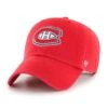 '47 BRAND Montreal Canadiens 47 Brand NHL Clean Up Adjustable Hat Red 1 '47 BRAND Montreal Canadiens 47 Brand NHL Clean Up Adjustable Hat Red -Hockey Gear Shop 47 brand hats montreal canadiens 47 brand nhl clean up adjustable hat red red osfm 30365426155586