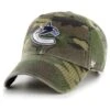 '47 BRAND Vancouver Canucks - 47 Brand NHL Camo Clean Up Adjustable Hat 2 '47 BRAND Vancouver Canucks - 47 Brand NHL Camo Clean Up Adjustable Hat -Hockey Gear Shop 47 brand hats vancouver canucks 47 brand nhl camo clean up adjustable hat camo osfm 30392405491778