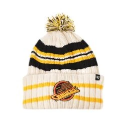 '47 BRAND Vancouver Canucks Third Skate 47 Brand NHL Hone Patch Cuff Knit Toque
