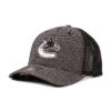 Vancouver Canucks - American Needle NHL Heather Poly Tonal Hat 2 Vancouver Canucks - American Needle NHL Heather Poly Tonal Hat -Hockey Gear Shop american needle hats vancouver canucks american needle nhl heather poly tonal hat s m black grey 30391649960002