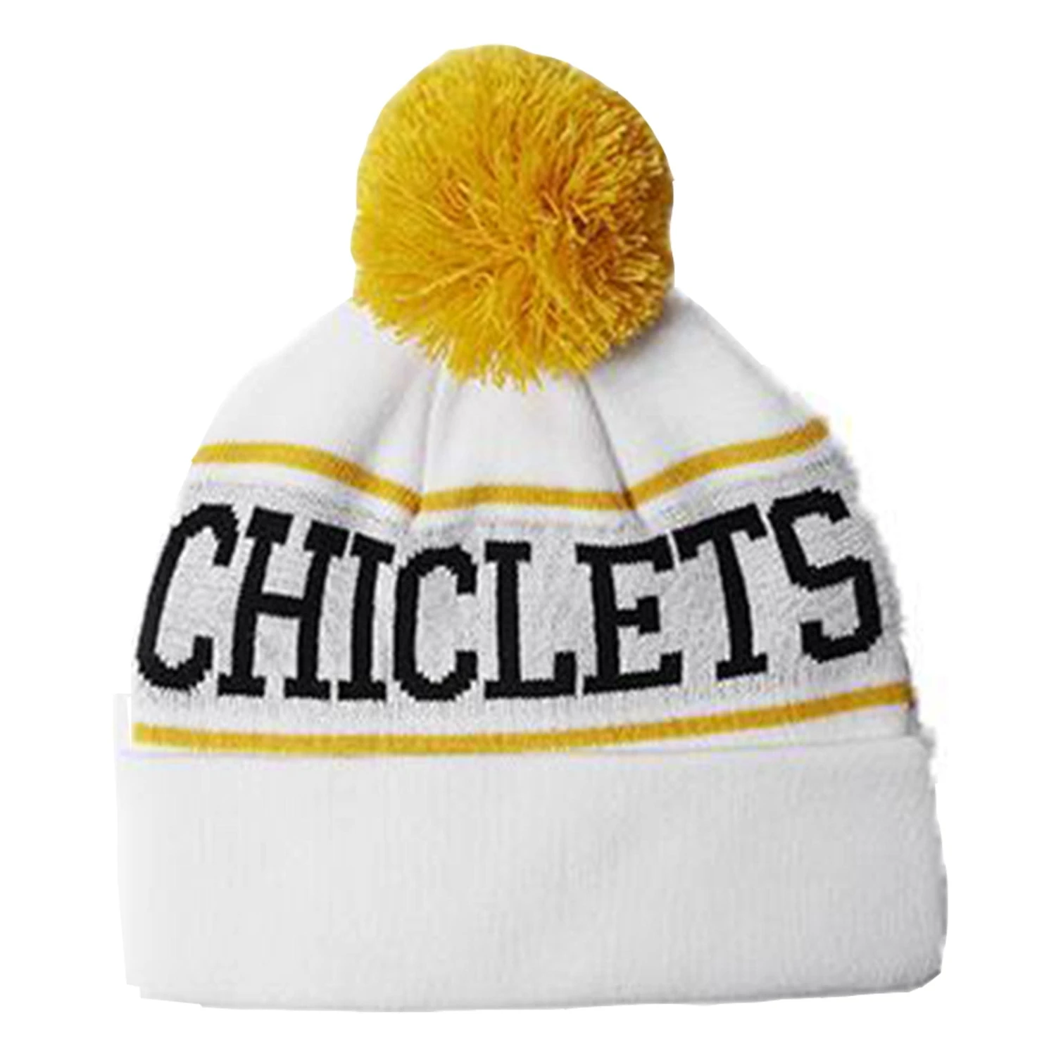 Spittin' Chiclets Pom Script Toque 4 Spittin' Chiclets Pom Script Toque - Image 2