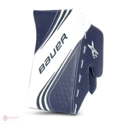 Bauer Vapor 2X Intermediate Goalie Blocker -Hockey Gear Shop bauer blockers bauer vapor 2x intermediate goalie blocker white navy regular 28741217255490