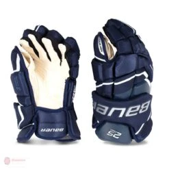 Bauer Supreme 2S Pro Junior Hockey Gloves -Hockey Gear Shop bauer gloves bauer supreme 2s pro junior hockey gloves navy 10 28743792296002