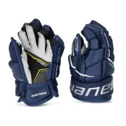 Bauer Supreme 3S Pro Junior Hockey Gloves -Hockey Gear Shop bauer gloves bauer supreme 3s pro junior hockey gloves navy 10 28743839187010