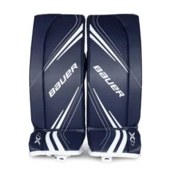 Bauer Vapor X2.7 Junior Goalie Leg Pads 30 Bauer Vapor X2.7 Junior Goalie Leg Pads -Hockey Gear Shop bauer leg pads bauer vapor x2 7 junior goalie leg pads navy m 28 28744286142530