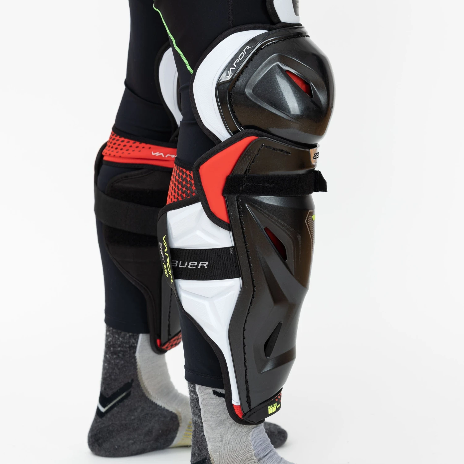 Bauer Vapor Shift Pro Junior Hockey Shin Guards 6 Bauer Vapor Shift Pro Junior Hockey Shin Guards - Image 4