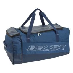 Bauer Premium Junior Wheel Hockey Bag -Hockey Gear Shop bauer wheeled hockey bags bauer premium junior wheel hockey bag navy jr 30616339349570