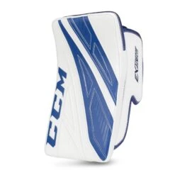 CCM Extreme Flex 4 Pro Senior Goalie Blocker -Hockey Gear Shop ccm blockers ccm extreme flex 4 pro senior goalie blocker white white blue regular 28741225414722