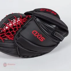 CCM Axis Senior Goalie Catcher - 600 Break Angle 17 CCM Axis Senior Goalie Catcher - 600 Break Angle -Hockey Gear Shop ccm catchers ccm axis senior goalie catcher 600 break angle black red black regular 14364028665922