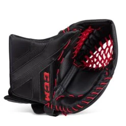 CCM Axis Senior Goalie Catcher -Hockey Gear Shop ccm catchers ccm axis senior goalie catcher black black red regular 28743581466690
