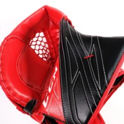 CCM Extreme Flex 4 Pro Stock Senior Goalie Catcher - Louis Domingue -Hockey Gear Shop ccm catchers ccm extreme flex 4 pro stock senior goalie catcher louis domingue red black full right 29069787791426