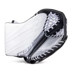 CCM Extreme Flex E5.5 Junior Goalie Catcher - Source Exclusive 30 CCM Extreme Flex E5.5 Junior Goalie Catcher - Source Exclusive -Hockey Gear Shop ccm catchers ccm extreme flex e5 5 junior goalie catcher source exclusive white white black silver regular 28743589756994