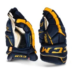 CCM Tacks 9080 Senior Hockey Gloves -Hockey Gear Shop ccm gloves ccm tacks 9080 senior hockey gloves navy gold 13 28743810547778