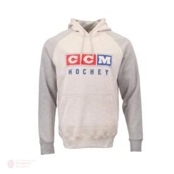CCM Classic Fleece Mens Hoodie -Hockey Gear Shop ccm hoodies ccm classic fleece mens hoodie oatmeal heather s 28758920724546