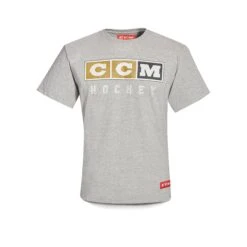 CCM Classic Logo Tri-Blend Shortsleeve Youth Shirt -Hockey Gear Shop ccm shirts ccm classic logo tri blend shortsleeve youth shirt light grey s 28756750204994