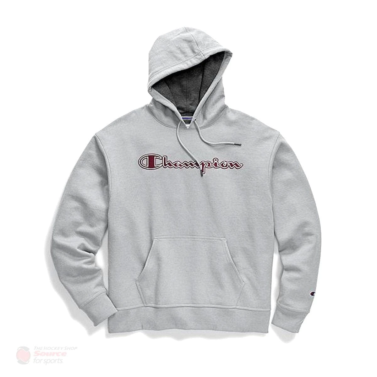 Champion Power Blend Applique Pullover Mens Hoodie 3 Champion Power Blend Applique Pullover Mens Hoodie