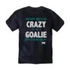 DSC Hockey Crazy Goalie Youth Shirt -Hockey Gear Shop dsc hockey shirts dsc hockey crazy goalie youth shirt black s 29287200522306
