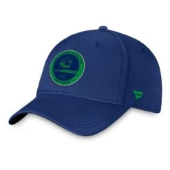 Vancouver Canucks Fanatics Authentic Pro Training Camp Flexfit Hat