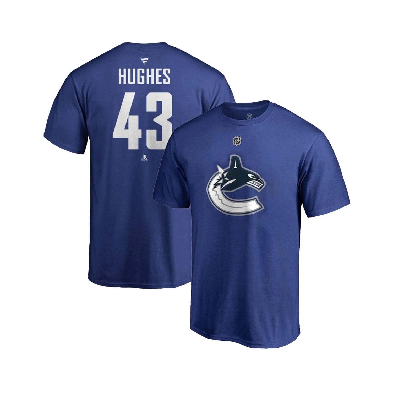 Vancouver Canucks Fanatics Authentic Name & Number Mens Shirt - Quinn Hughes 3 Vancouver Canucks Fanatics Authentic Name & Number Mens Shirt - Quinn Hughes