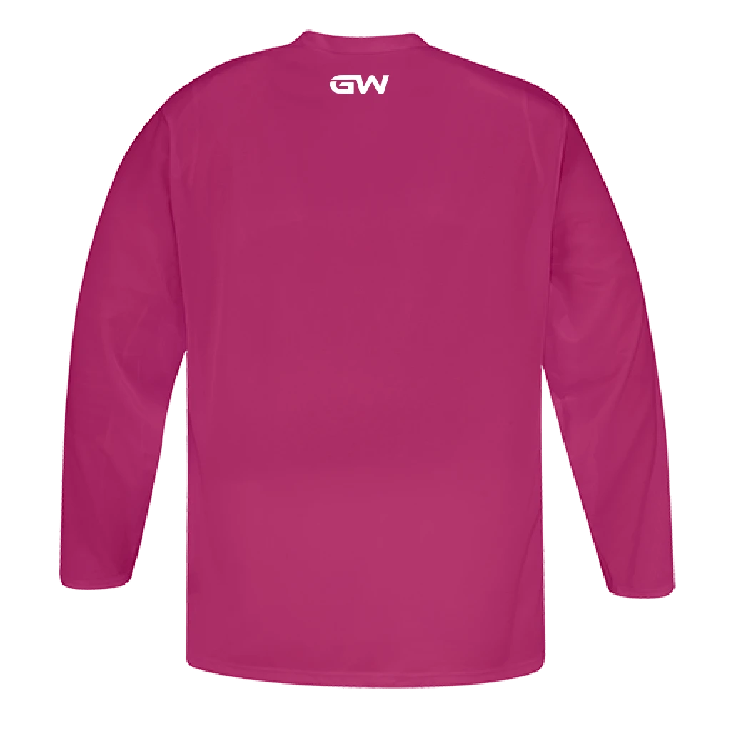 GameWear GW5500 ProLite Series Junior Hockey Practice Jersey - Pink 4 GameWear GW5500 ProLite Series Junior Hockey Practice Jersey - Pink - Image 2