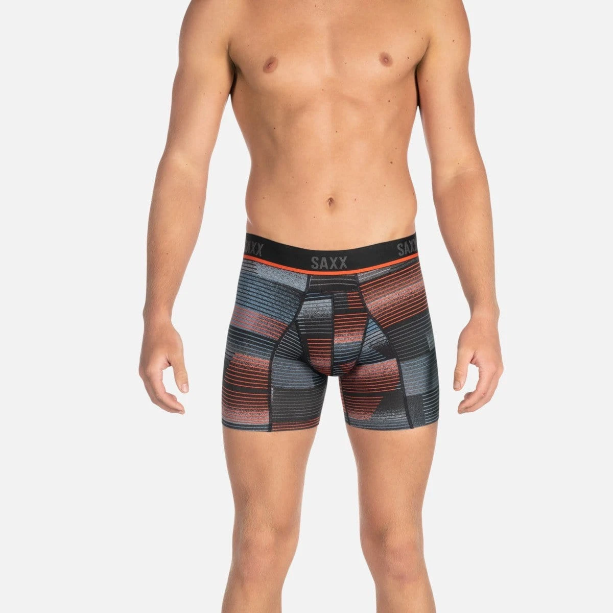 Saxx Kinetic HD Boxers - Black Sonic Stripe 5 Saxx Kinetic HD Boxers - Black Sonic Stripe - Image 3