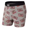 Saxx Ultra Boxers - Grey Lust For Life -Hockey Gear Shop saxx underwear saxx ultra boxers grey lust for life grey xl 29810998542402