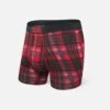 Saxx Ultra Boxers - Red Tartan 1 Saxx Ultra Boxers - Red Tartan -Hockey Gear Shop saxx underwear saxx ultra boxers red tartan 30367967576130