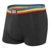 Saxx Undercover Boxers - Black Rainbow (Trunk Fit) 1 Saxx Undercover Boxers - Black Rainbow (Trunk Fit) -Hockey Gear Shop saxx underwear saxx undercover boxers black rainbow trunk fit black xl 28744434483266