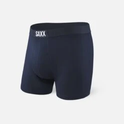 Saxx Vibe Boxers - Black / Grey / Blue (3 Pack) -Hockey Gear Shop saxx underwear saxx vibe boxers black grey blue 3 pack 30367776342082