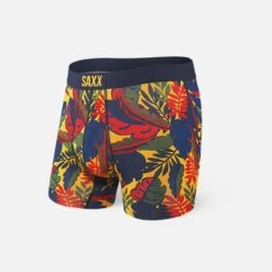 Saxx Vibe Boxers - Jungle Yellow -Hockey Gear Shop saxx underwear saxx vibe boxers jungle yellow 14123983896642