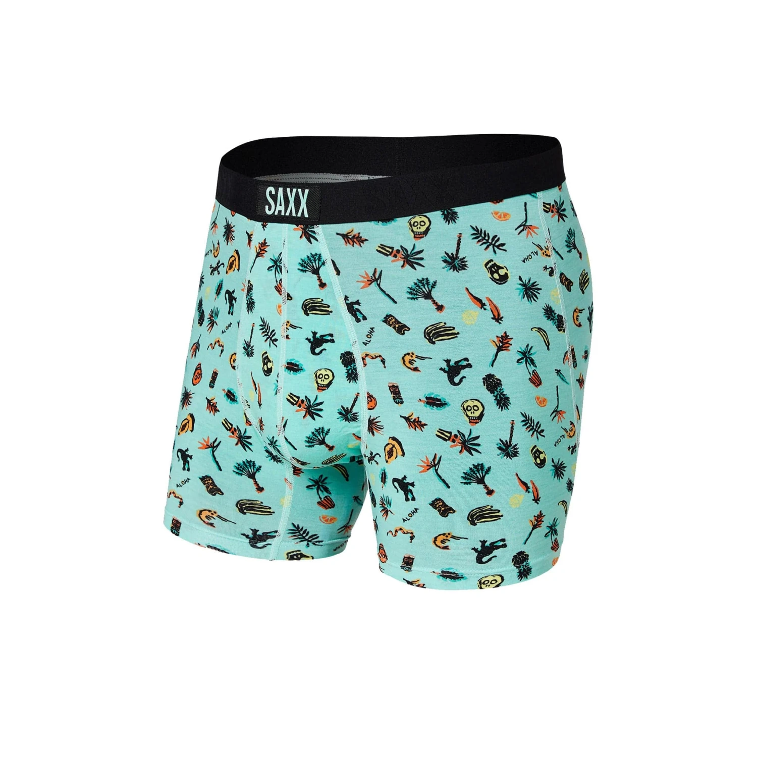 Saxx Vibe Boxers - Mint Remote Island 3 Saxx Vibe Boxers - Mint Remote Island