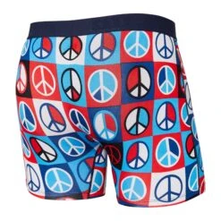 Saxx Vibe Boxers - Peace Y'All -Hockey Gear Shop saxx underwear saxx vibe boxers peace y all 28990832377922