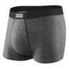 Saxx Vibe Boxers (Trunk Fit) - Salt & Pepper -Hockey Gear Shop saxx underwear saxx vibe boxers trunk fit salt pepper s 29811018072130