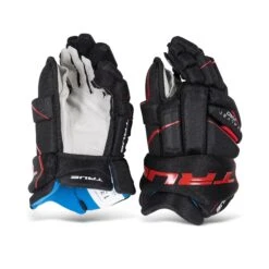 TRUE Catalyst Pro Senior Hockey Gloves -Hockey Gear Shop true gloves true catalyst pro senior hockey gloves black red 13 28743854948418