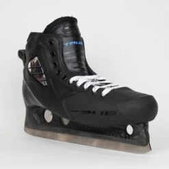 TRUE Senior One Piece Goalie Skates - Pro Stock - Black/Blue Liner - Size 11 -Hockey Gear Shop true goalie skates true senior one piece goalie skates pro stock black blue liner size 11 11 15186401919042