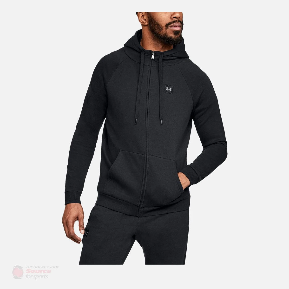 Under Armour Rival Fleece Full-Zip Mens Hoodie 5 Under Armour Rival Fleece Full-Zip Mens Hoodie - Image 3