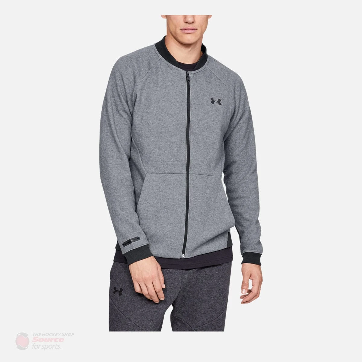 Under Armour Unstoppable Double Knit Bomber Men's Jacket 6 Under Armour Unstoppable Double Knit Bomber Men's Jacket - Image 4