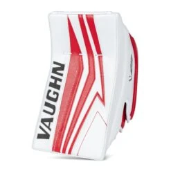 Vaughn Velocity V9 Intermediate Goalie Blocker -Hockey Gear Shop vaughn blockers vaughn velocity v9 intermediate goalie blocker white red regular 28741237342274