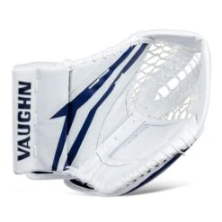 Vaughn Velocity V9 Pro Carbon Senior Goalie Catcher -Hockey Gear Shop vaughn catchers vaughn velocity v9 pro carbon senior goalie catcher white blue regular 28743623573570