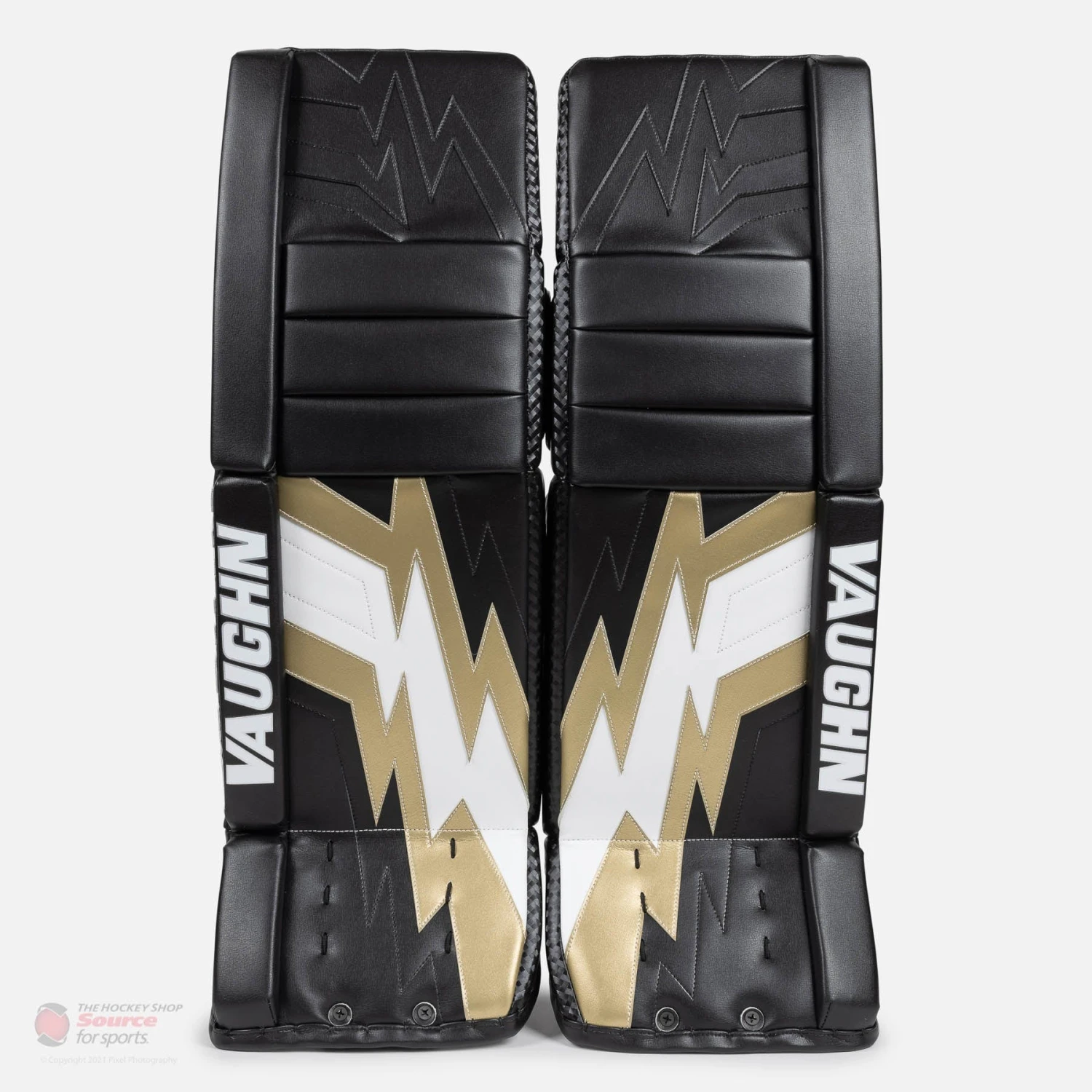 Vaughn Velocity V9 Pro Carbon Senior Goalie Leg Pads - Pulse Graphic 5 Vaughn Velocity V9 Pro Carbon Senior Goalie Leg Pads - Pulse Graphic - Image 3