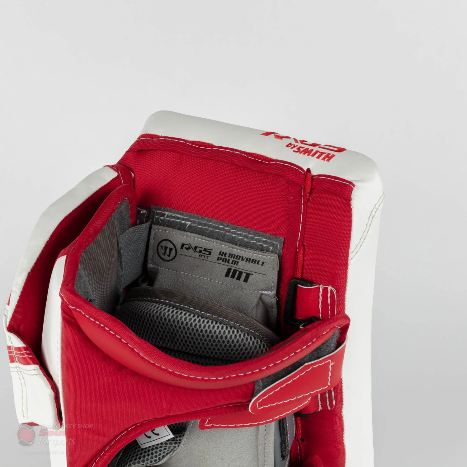 Warrior Ritual G5 Intermediate Goalie Blocker 9 Warrior Ritual G5 Intermediate Goalie Blocker - Image 7