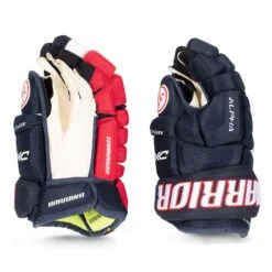 Warrior Alpha DX Pro Senior Hockey Gloves -Hockey Gear Shop warrior gloves warrior alpha dx pro senior hockey gloves navy red white 14 28743815725122