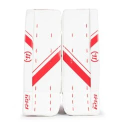 Warrior Ritual G4 Youth Goalie Leg Pads -Hockey Gear Shop warrior leg pads warrior ritual g4 youth goalie leg pads white red 19 5 28744343158850
