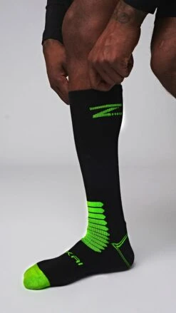 Zenkai Compression Lace Bite Skate Sock -Hockey Gear Shop zenkai socks zenkai compression lace bite skate sock 4997011767362